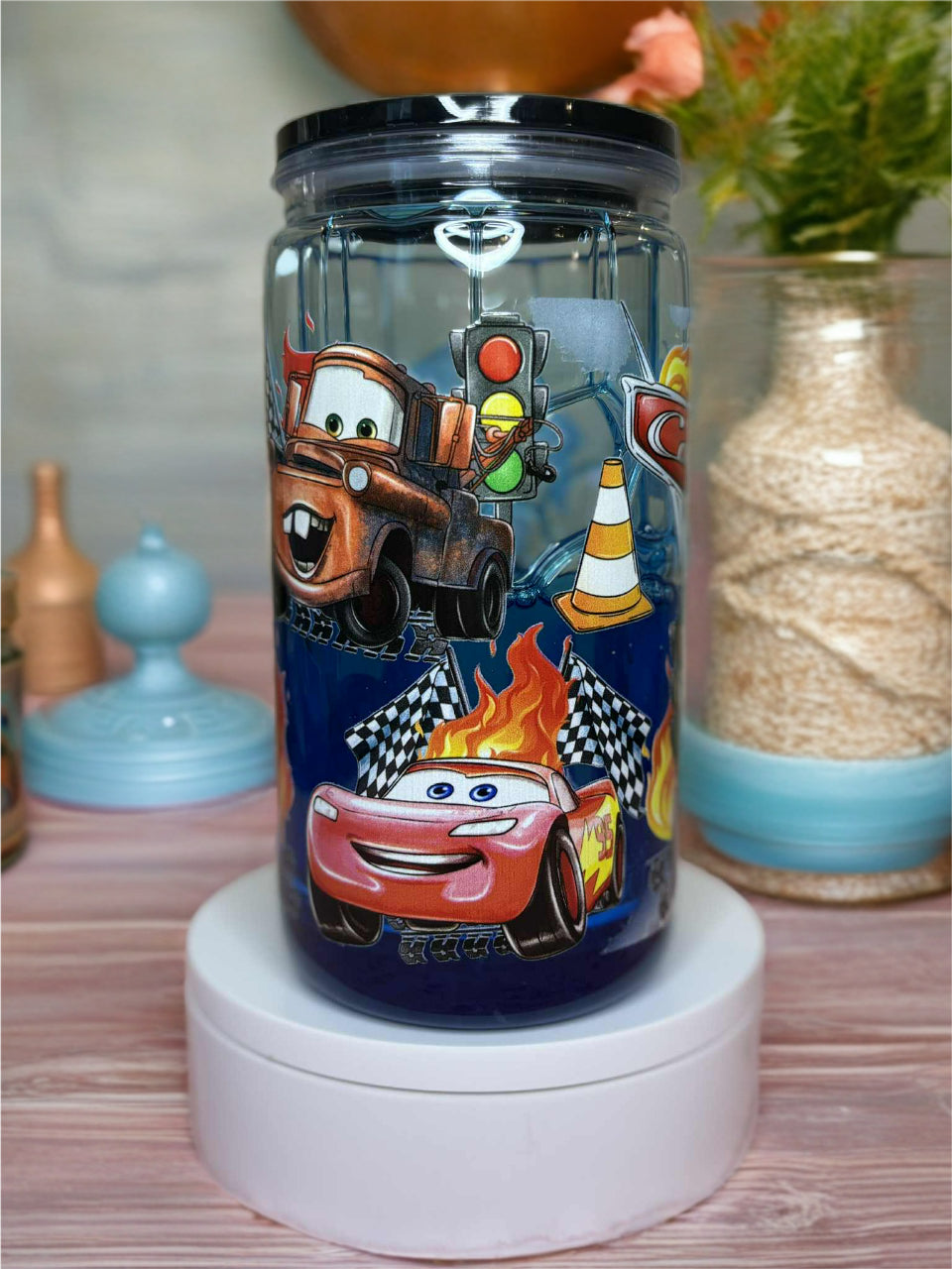 Snow Globe Tumbler 16 Oz