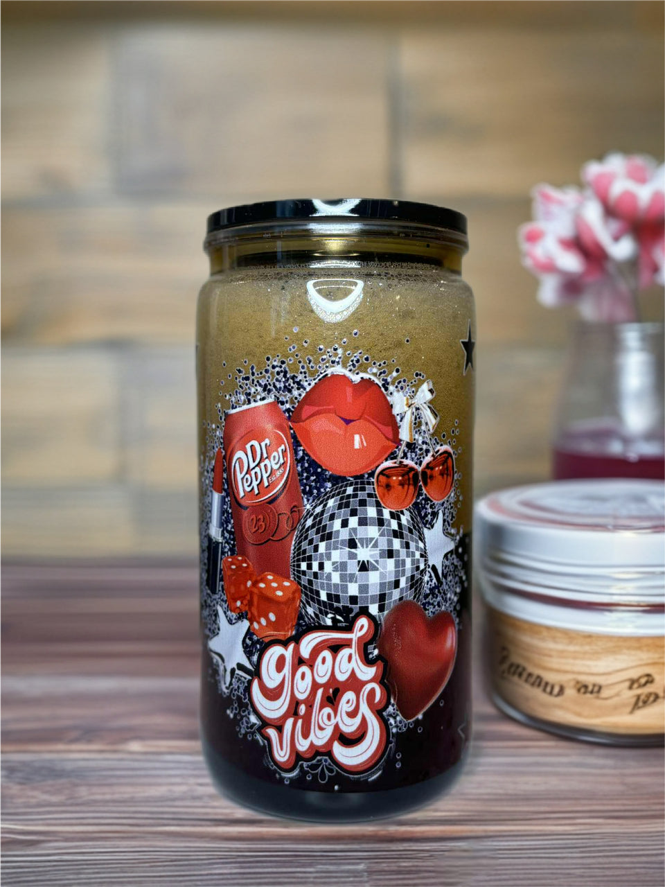 Snow Globe Tumbler 16 Oz
