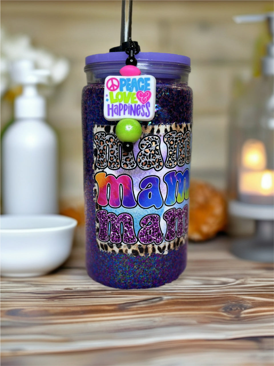 Snow Globe Tumbler 16 Oz