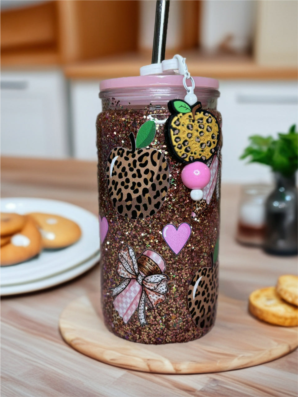 Snow Globe Tumbler 16 Oz