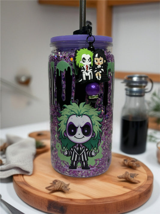 Snow Globe Tumbler 16 Oz