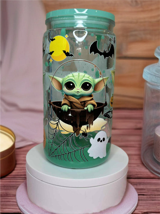 Snow Globe Tumbler 16 Oz