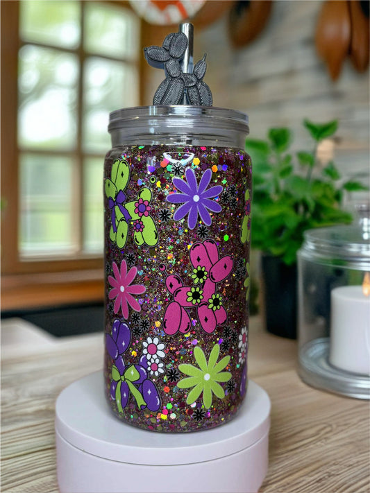 Snow Globe Tumbler 16 Oz