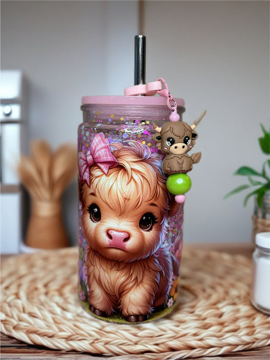 Snow Globe Tumbler 16 Oz