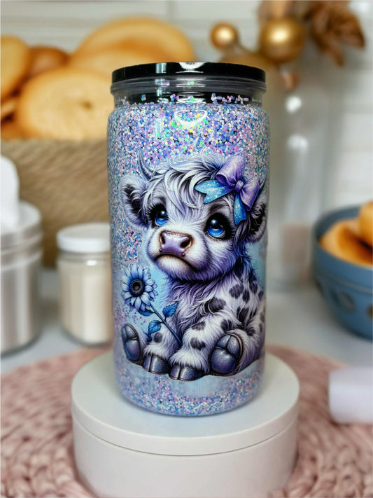 Snow Globe Tumbler 16 Oz