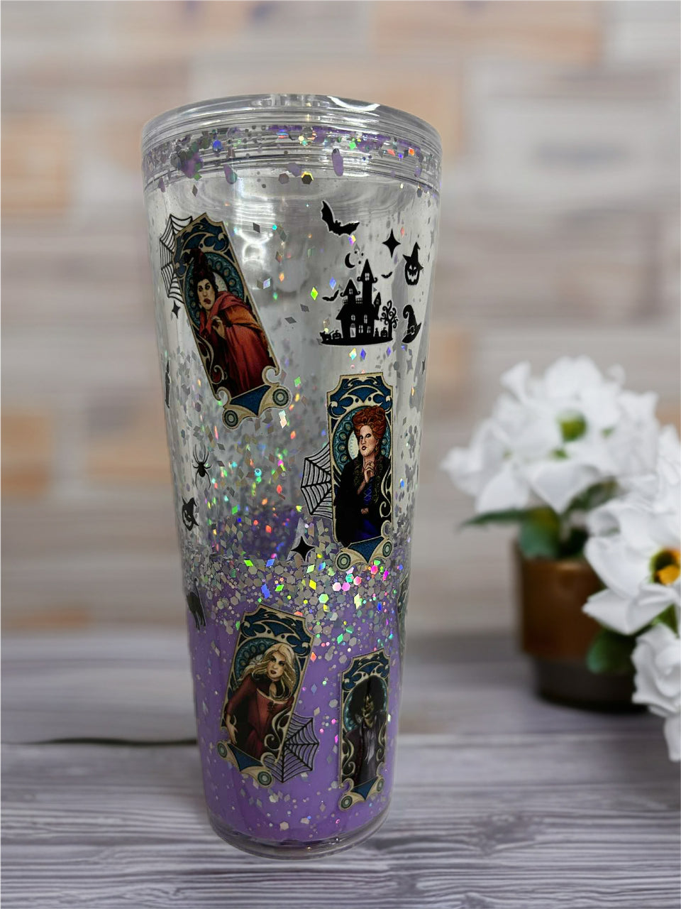 Snow Globe Tumbler 24 Oz