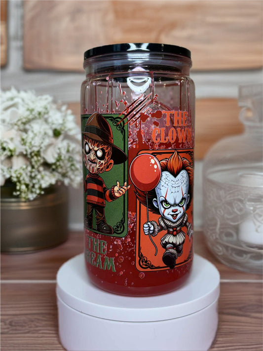 Snow Globe Tumbler 16 Oz