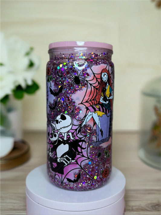 Snow Globe Tumbler 16 Oz