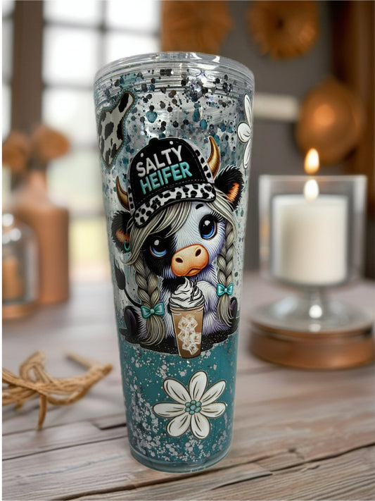 Snow Globe Tumbler  20 Oz