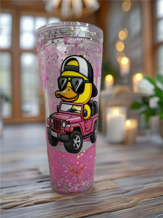 Snow Globe Tumbler  20 Oz