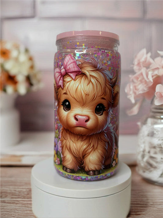 Snow Globe Tumbler 16 Oz