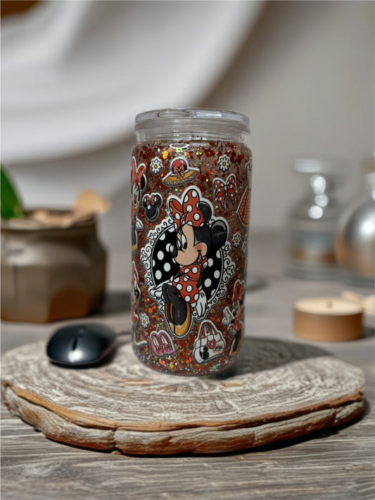 Snow Globe Tumbler 16 Oz