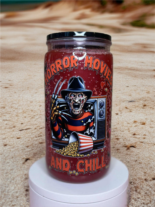 Snow Globe Tumbler 16 Oz