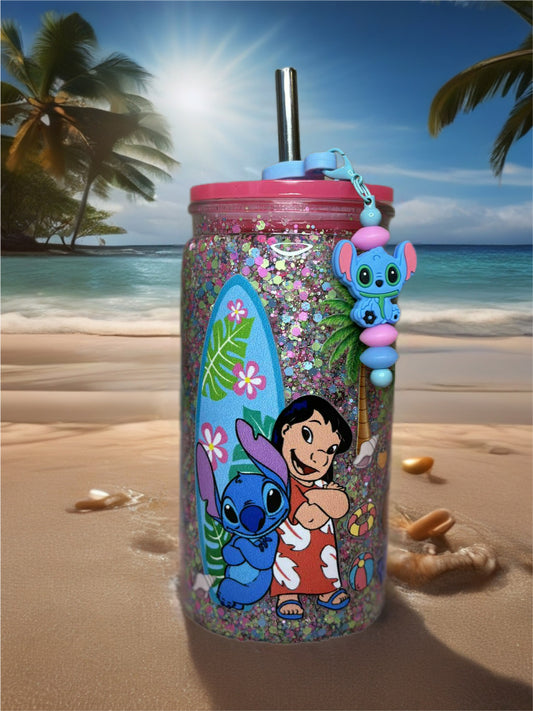 Snow Globe Tumbler 16oz.