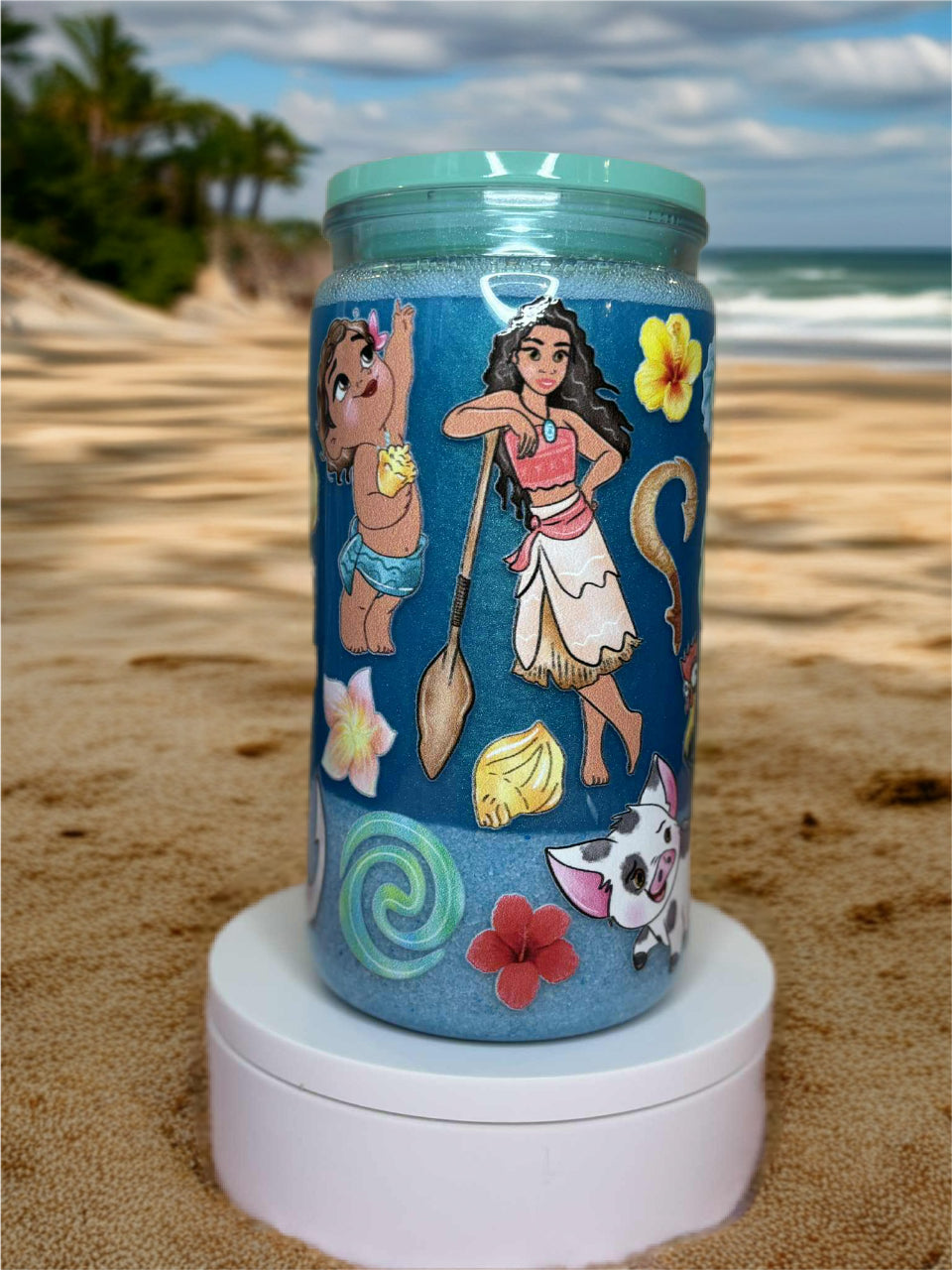 Snow Globe Tumbler 16 Oz