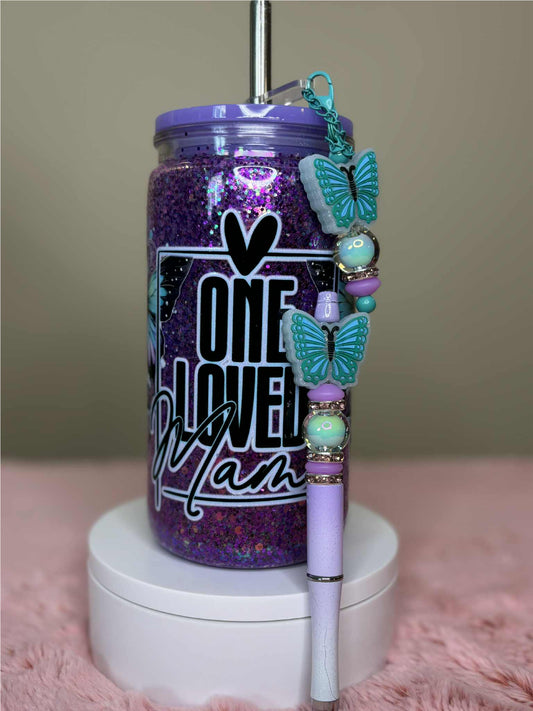 Snow Globe Tumbler 16oz