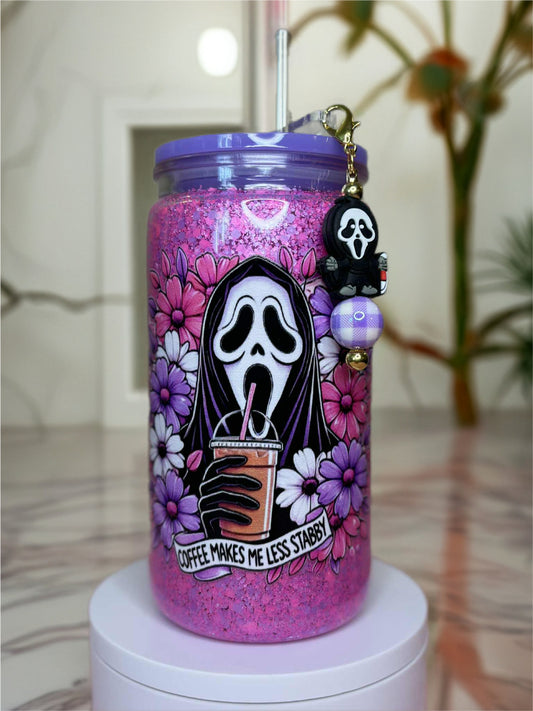 Snow Globe Tumbler 16 Oz