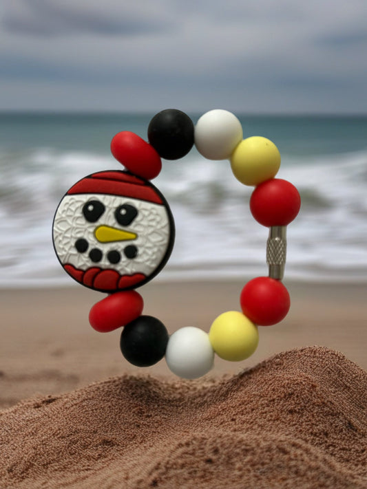 Beaded cup charm Winter