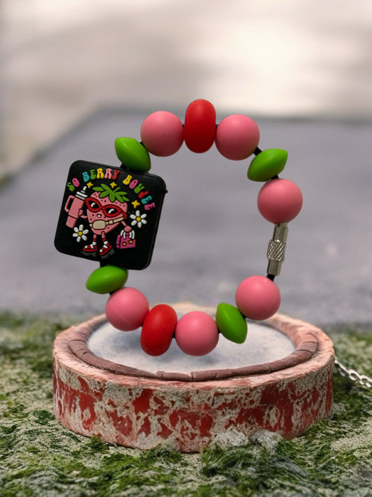 Beaded cup charm